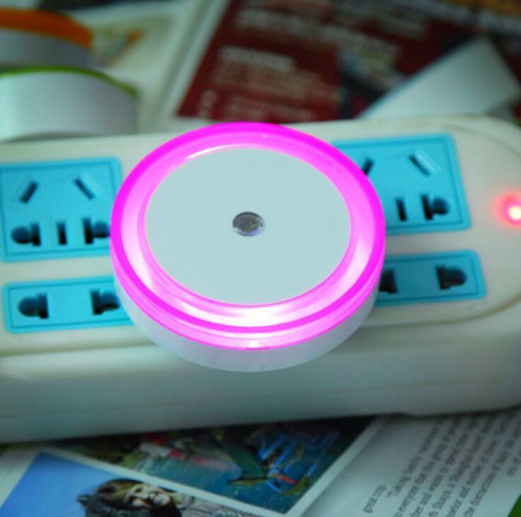 4~8 PCS Auto LED Light Induction Sensor Control Bedside Night Light In Wall Lamp
