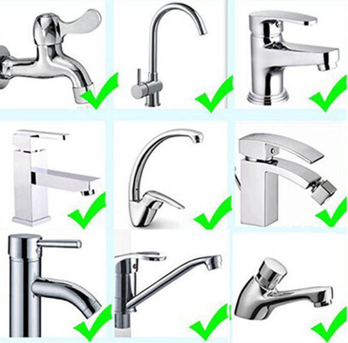 3~6 PCS Animal Faucet Extender for Kids Babies Sink Hand (Elephant+Duck+Dolphin)