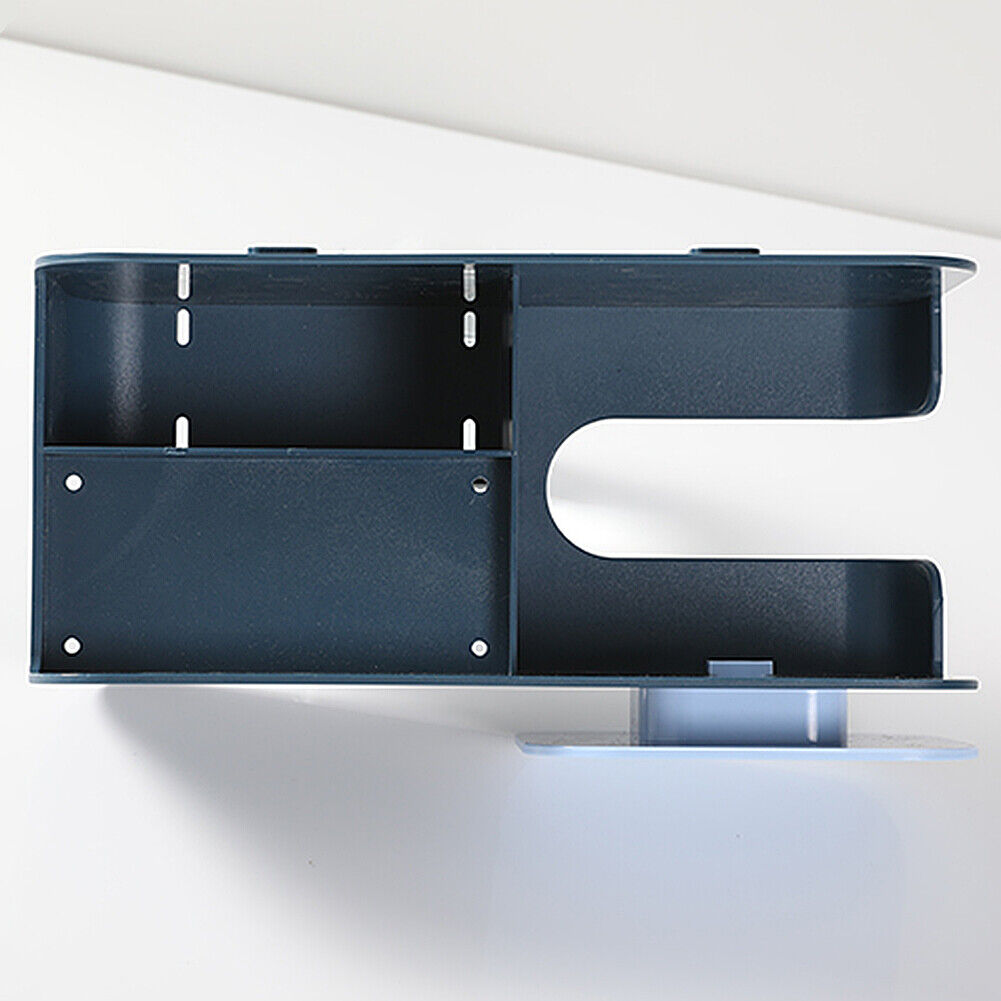 Hair Dryer Holder Self-Adhesive Hanging Rack Organizer Hook Spiral Caddy Bracket