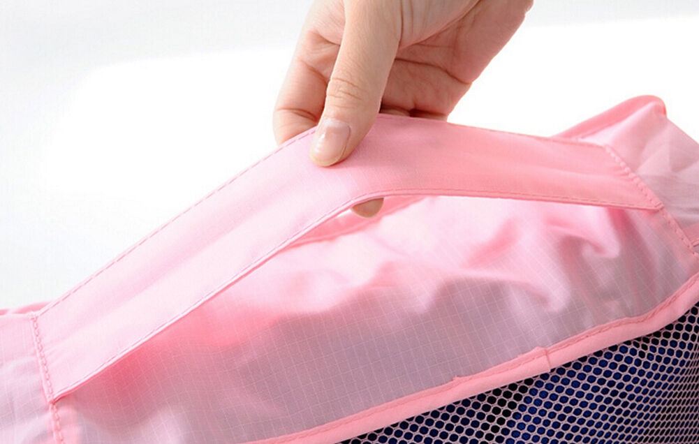 9Pcs Waterproof Clothes Storage Bags Packing Cube Travel Luggage Organizer Pouch