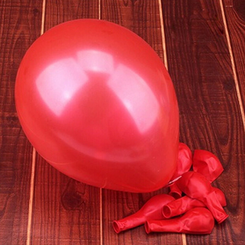 100pcs 10 inch Pearl Latex Colorful Thickening Wedding Party Birthday Balloon