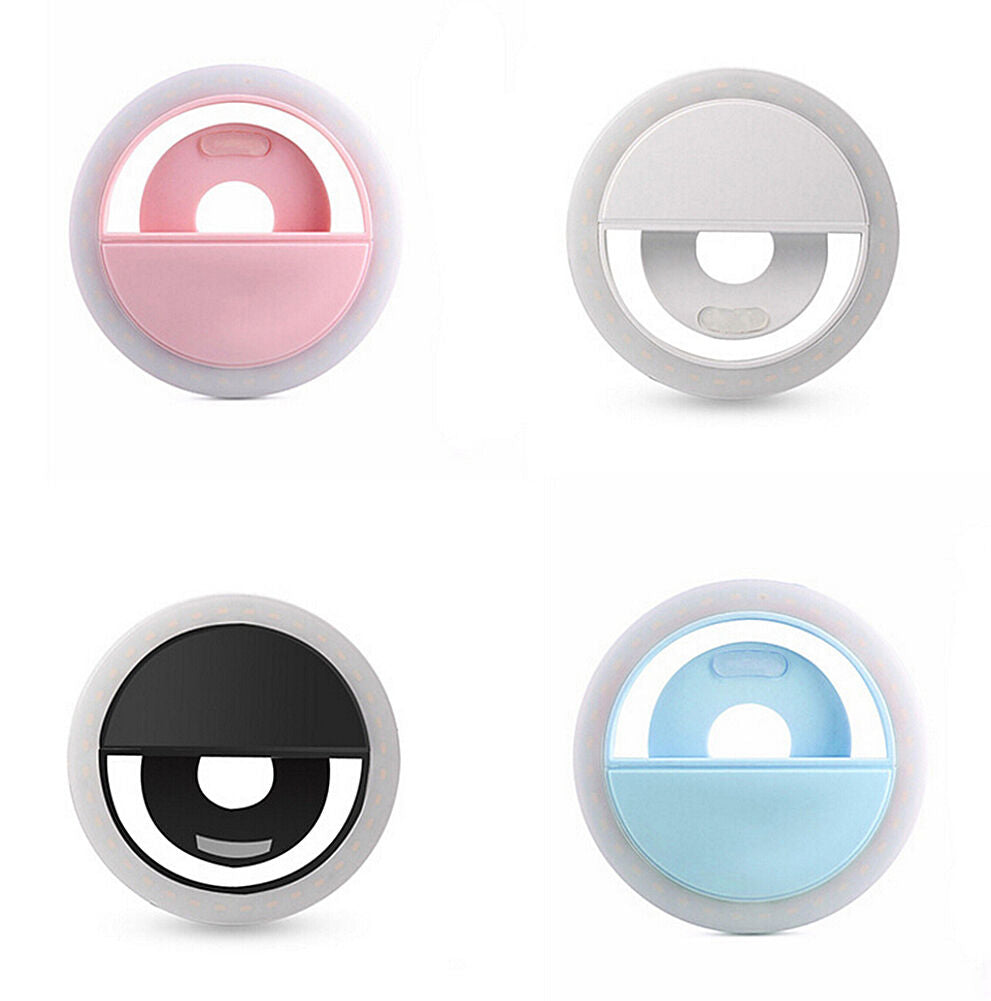 Luxury Selfie Luminous LED Light Up Phone Ring For iPhone 6S 7 Plus Samsung LG