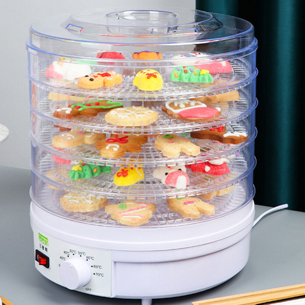 US Multifunctional Food Dehydrator Machine Adjustable Temperature Control Fine