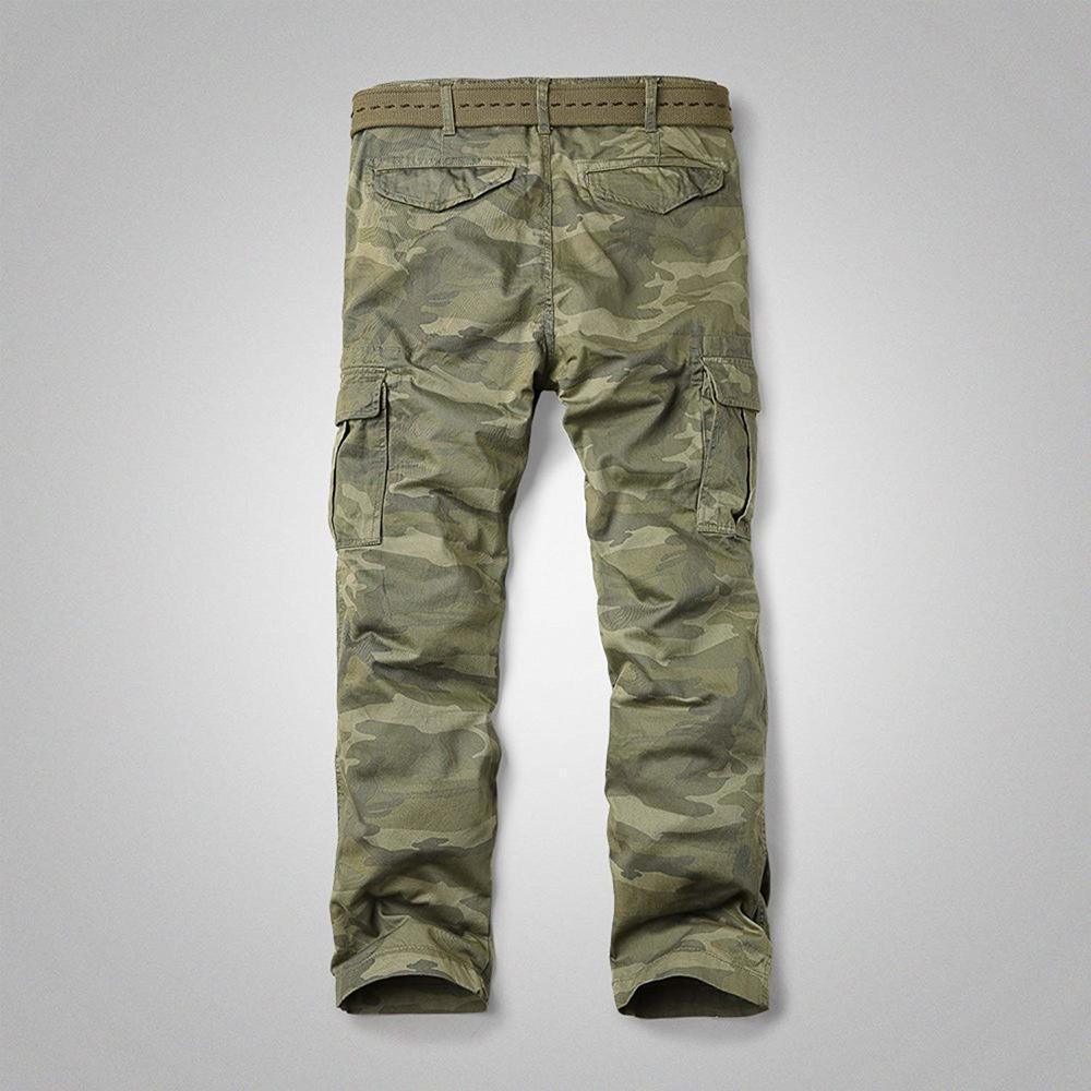 Match Men's Casual Pants 6532 ARMY CAMO Size : XXL