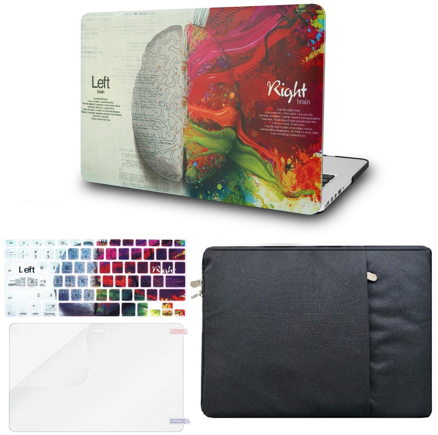 MacBook Air 13 touch ID Keyboard Cover + Sleeve + Screen Protector