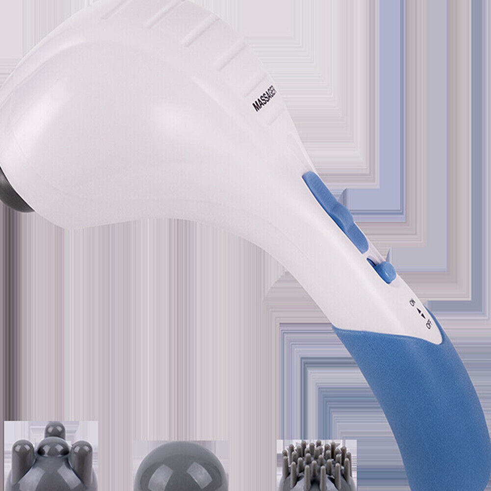 US Handheld Full Body Electric Massager Deep Tissue Percussion Wand Back Neck
