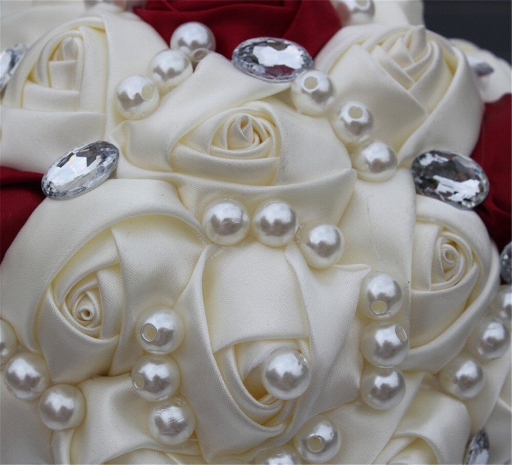 Wedding Bouquet Rhinestone Brooch Bouquet Bridesmaid Holding Wedding Flowers