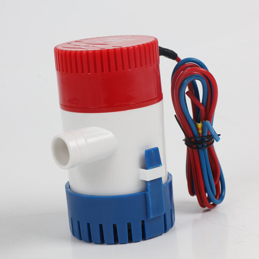 US 2 Pack 1100GPH 12V Electric Marine Submersible Bilge Sump Water Pump for Boat