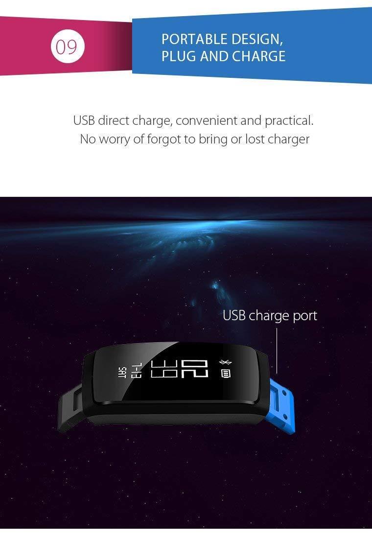 Bluetooth Smart Bracelet V07 Pedometer Waterproof for IOS Android