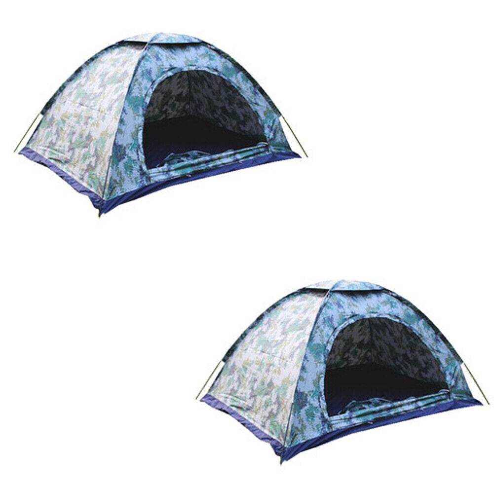 US Portable Outdoor Camping 2 Person Waterproof Hiking Folding Dome Tent Fashion