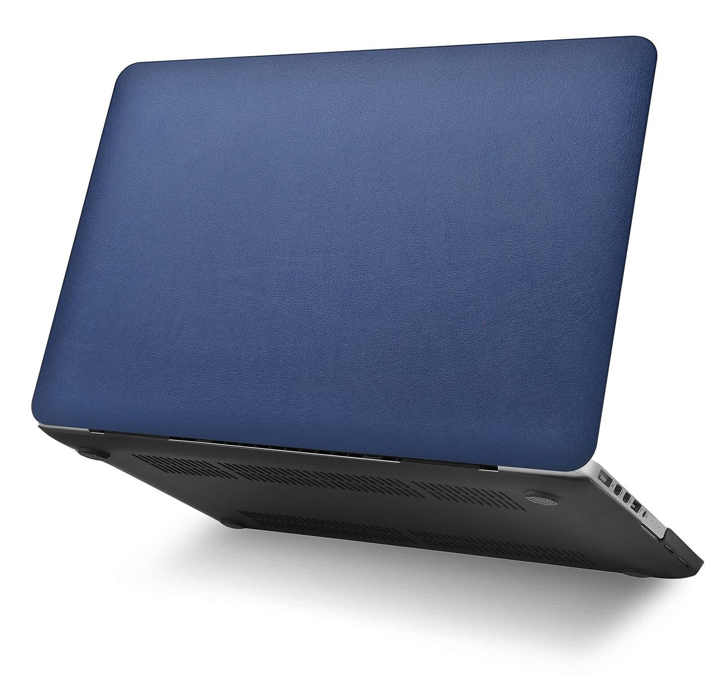 MacBook Air 13 inch Case 2022-2018 Cover Hard Shell Keyboard Italian Leather