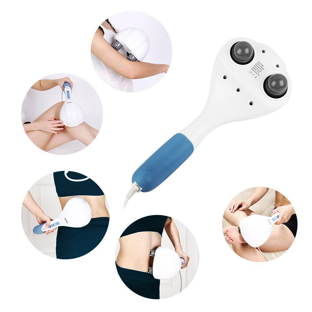 US Handheld Full Body Electric Massager Deep Tissue Percussion Wand Back Neck
