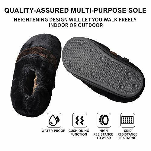 Foot Warmer Heated Indoor Shoes, USB Electric Heated Up Cold Weather House Shoes
