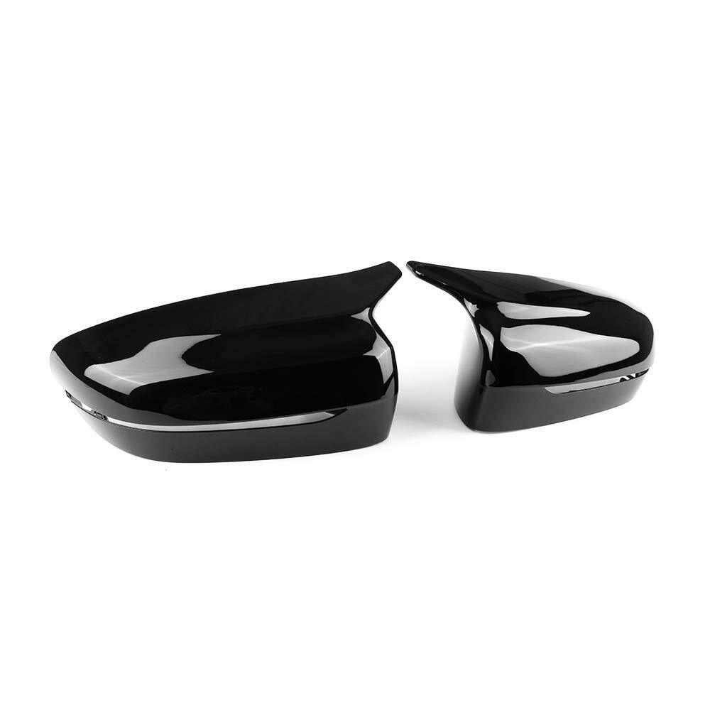 Side Mirror Cover Caps M Look for BMW Fine 3 series -8 series Glossy Black