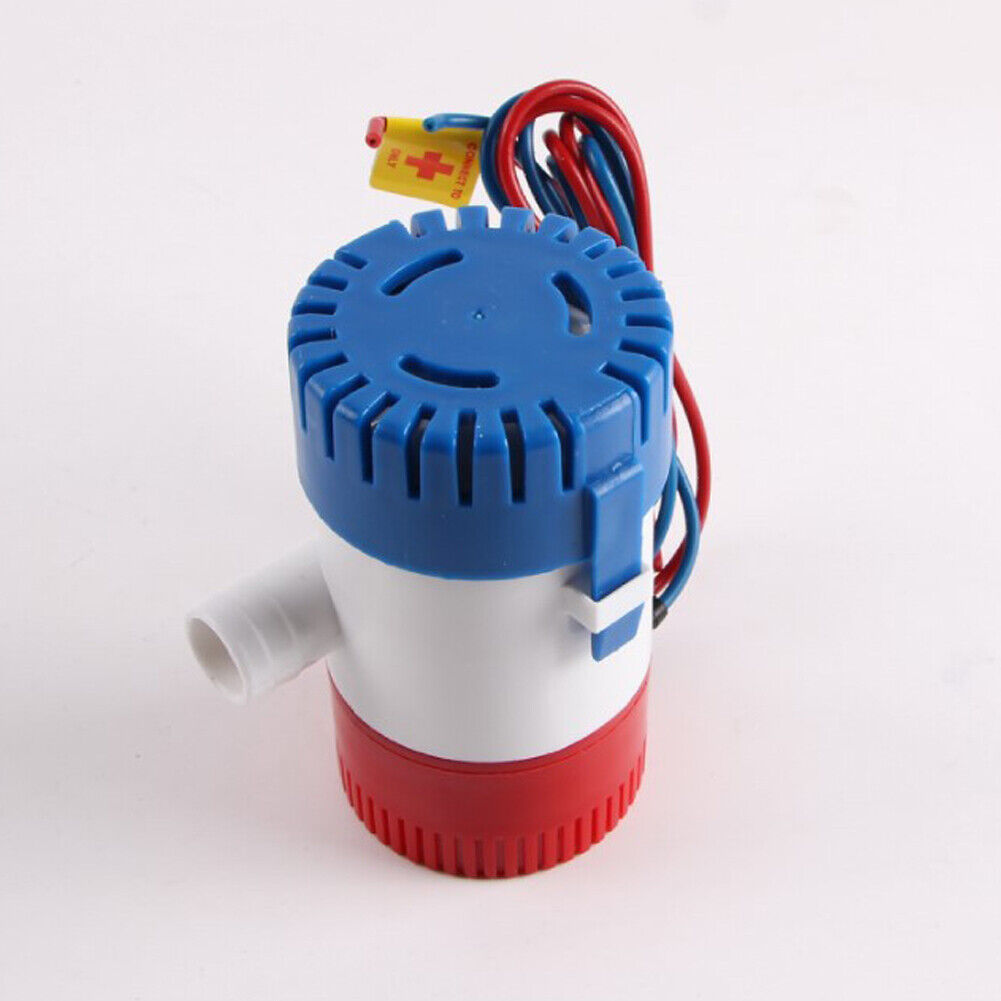 US 2 Pack 1100GPH 12V Electric Marine Submersible Bilge Sump Water Pump for Boat