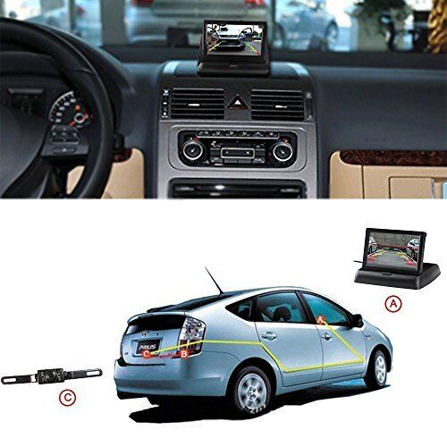 Waterproof High Definition Rear View Camera, 135° Wide Viewing