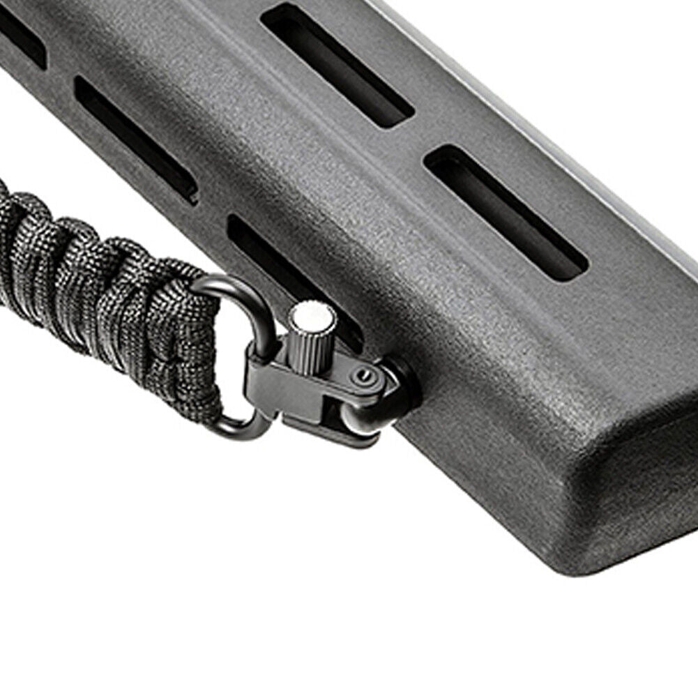 US 2 Pack Tactical 550 Paracord Rifle Gun Sling Shotgun Crossbow 2 Point Swivel