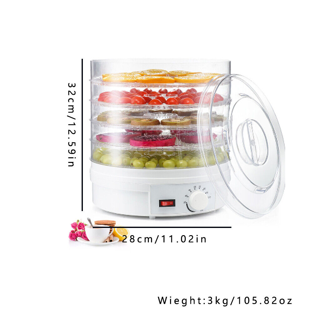 US Multifunctional Food Dehydrator Machine Adjustable Temperature Control Fine