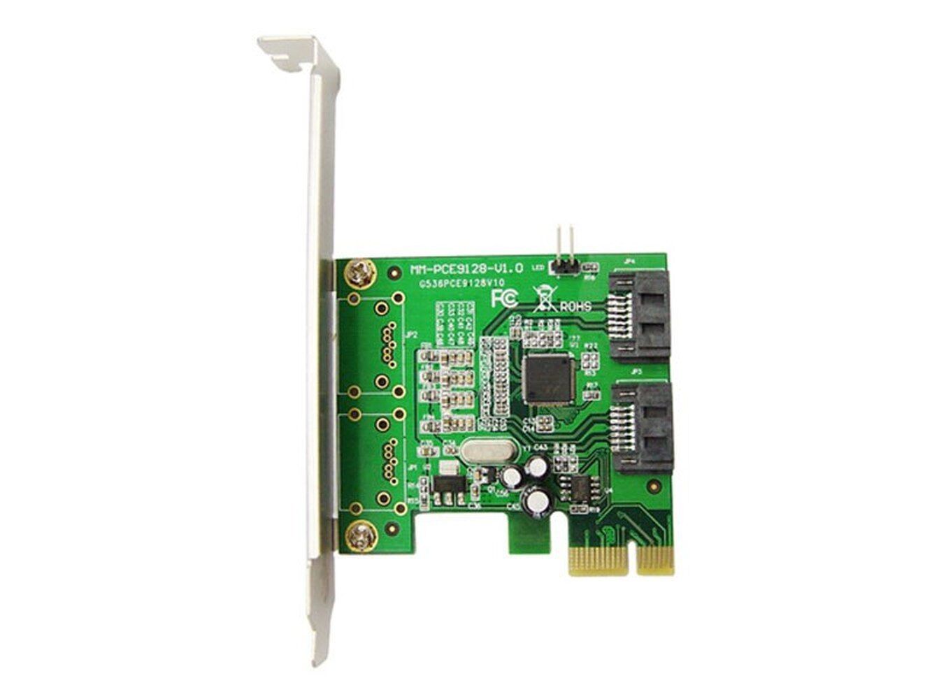 SATA3.0 Pci-express do 2 Portów 6 Gb Karta Kontrolera RAID NCQ 9128 Chipset