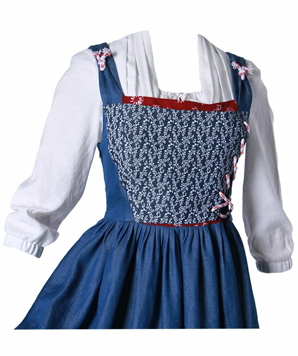 Angelaicos Women's French Apron Maid Dress Cosplay Costume