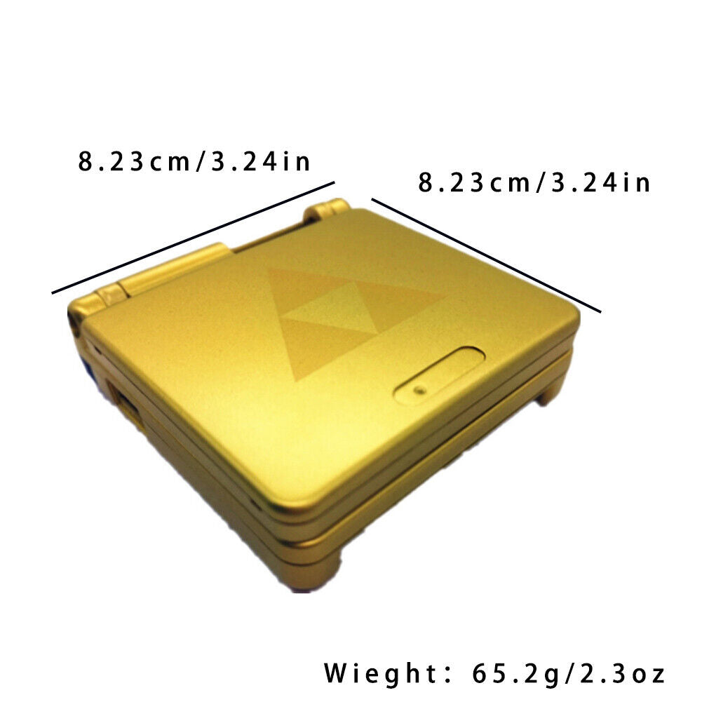 Replacement GBA SP Game Boy Advance SP Lens Zelda TriforceHousing Shell Screen