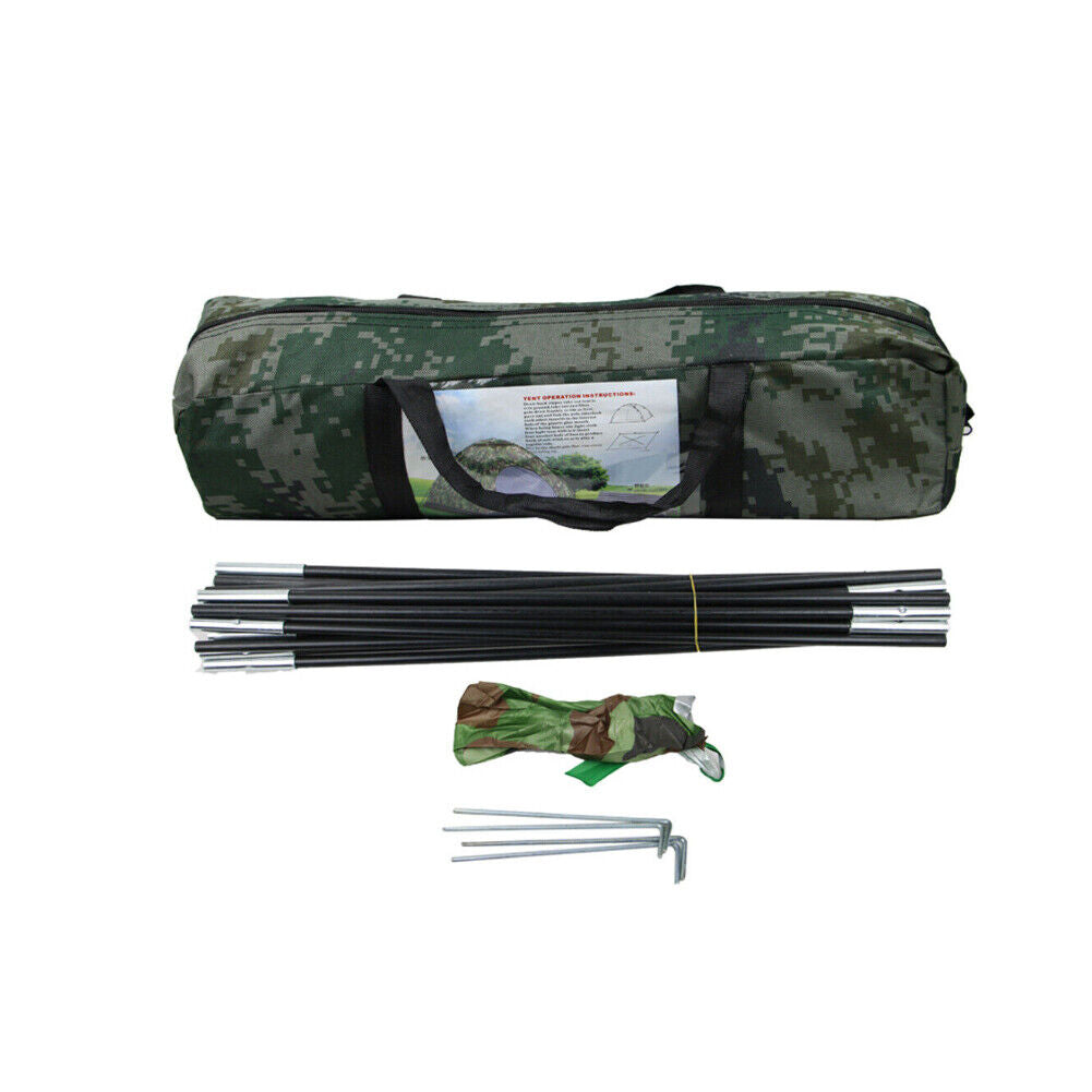 US Portable Outdoor Camping 2 Person Waterproof Hiking Folding Dome Tent Fashion