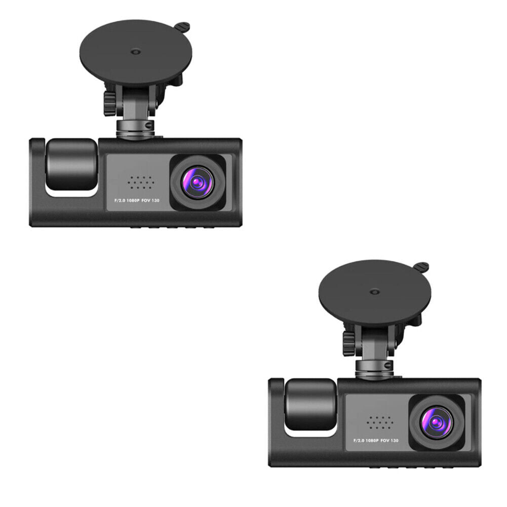 US HD 1080P Car Lens Dash Cam Front/Rear/Inside Video Recorder Camera G-sensor