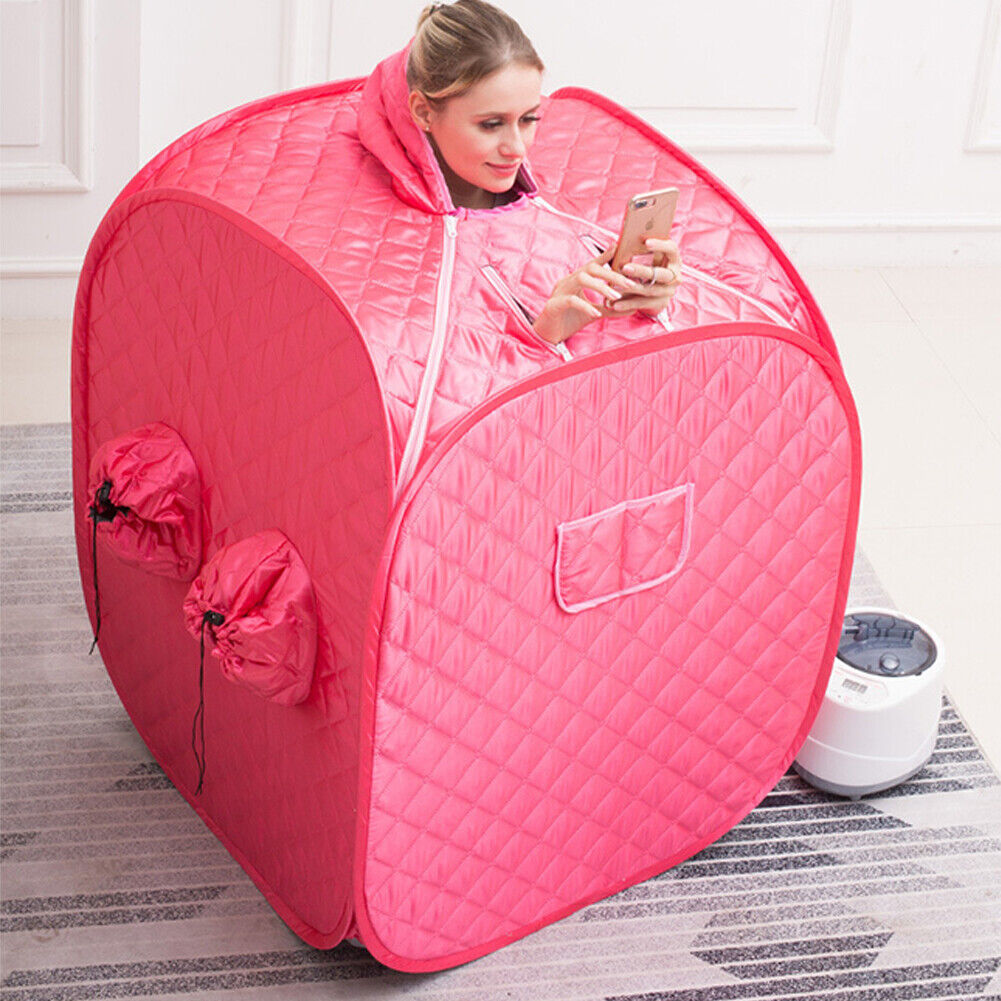 US Fashion One Person Full Body Spa Weight Loss Detox Therapy Sauna Steamer Pot