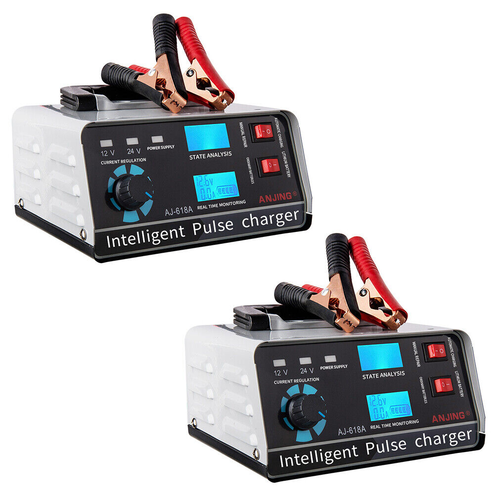 US Heavy Duty Automatic Smart Car Battery Maintainer Trickle Repair Charger