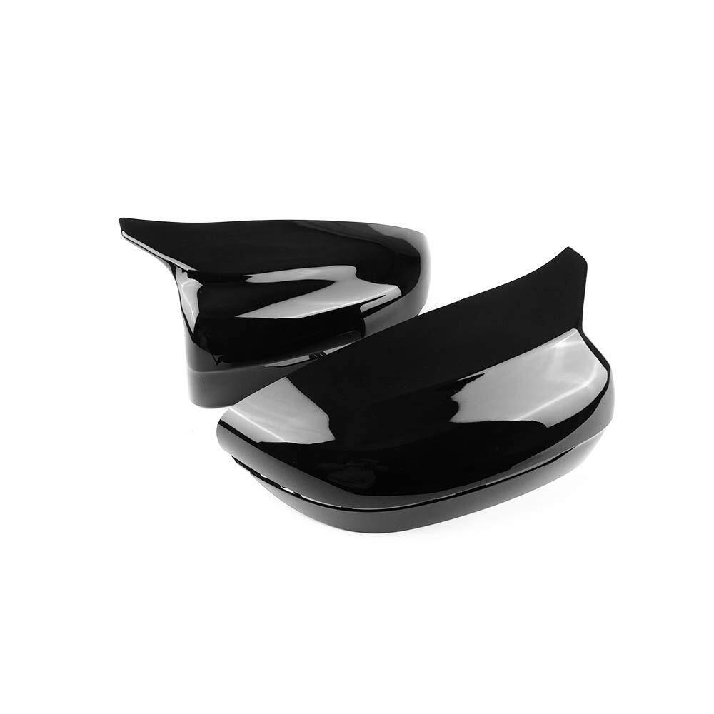 Side Mirror Cover Caps M Look for BMW Fine 3 series -8 series Glossy Black
