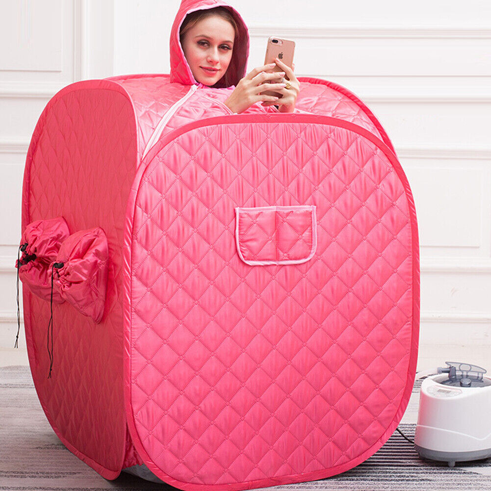 US Fashion One Person Full Body Spa Weight Loss Detox Therapy Sauna Steamer Pot