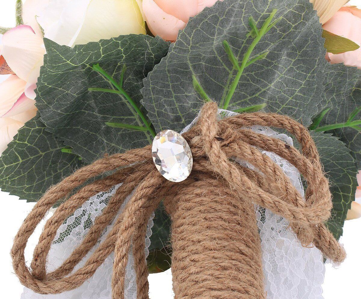 Bridal Bridesmaid Bouquet Artificial Flowers Valentine's Day Confession Party