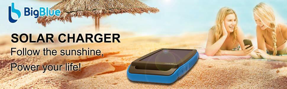 LEDWaterproof Dual USB Ports Emergency Portable Solar Powered Power Bank Charger