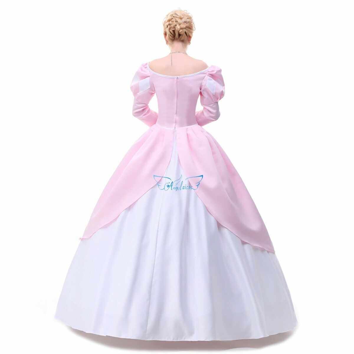 Angelaicos Womens Lolita Halloween Cosplay Show Costume Dress Petticoat