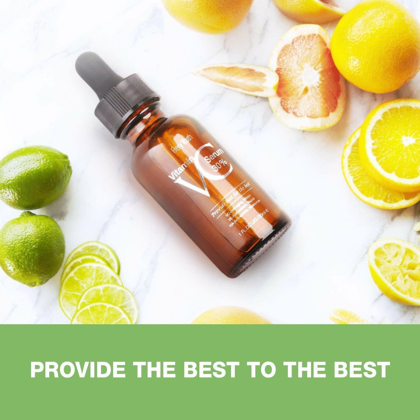 30% Vitamin C Serum ,Hyaluronic Acid Vitamin E - Natural & Organic Anti Wrinkle