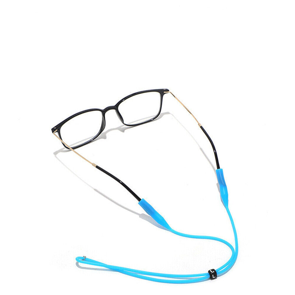 US Silicone Glasses Strap Band Neck Cord Holder Lanyard Sunglasses Eyeglasses