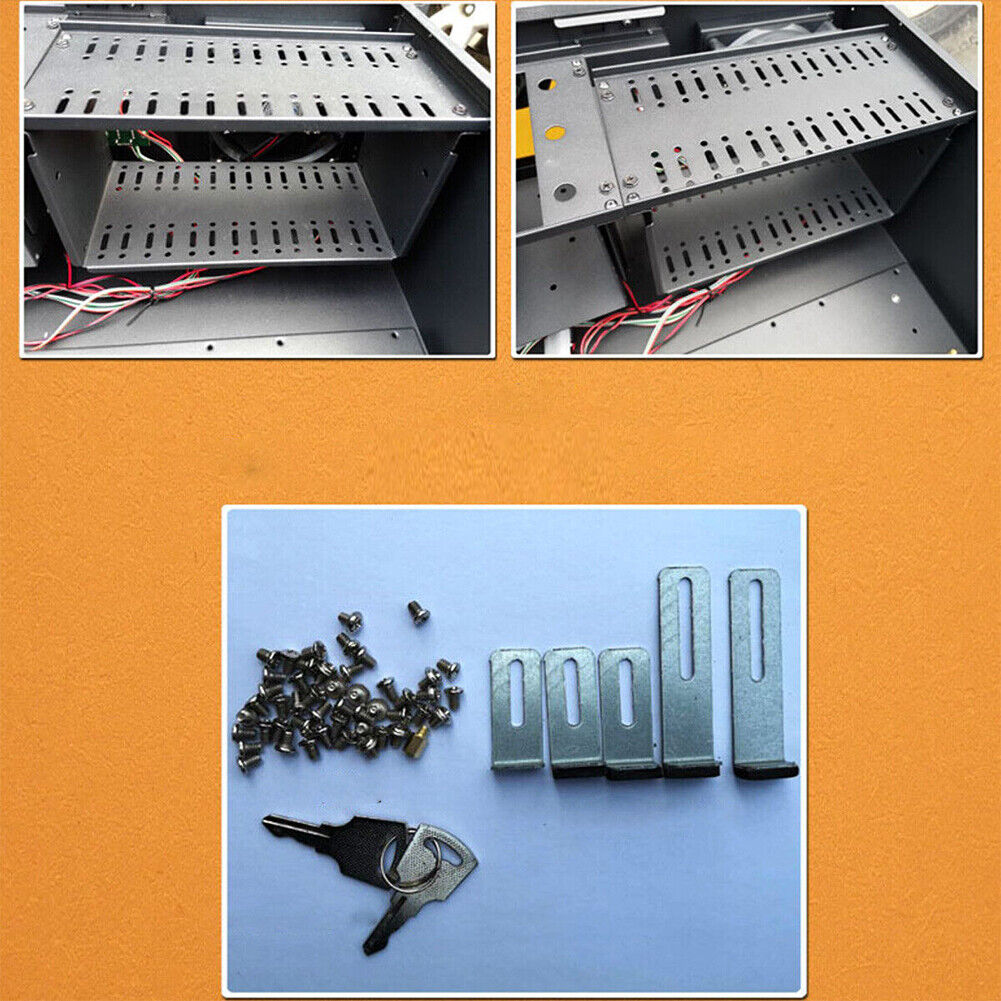 US 4U Rack mount Industrial Server/Computer Case with Fan