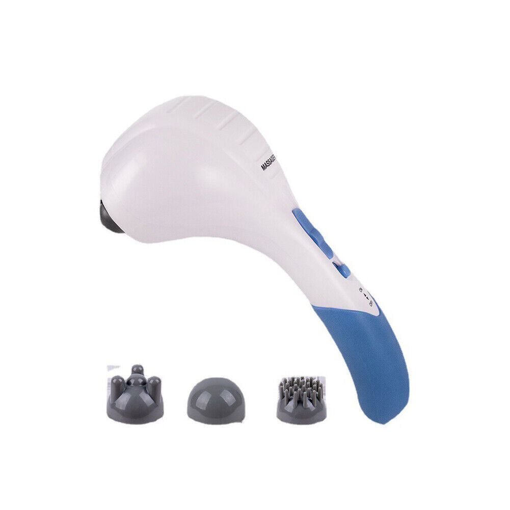 US Handheld Full Body Electric Massager Deep Tissue Percussion Wand Back Neck