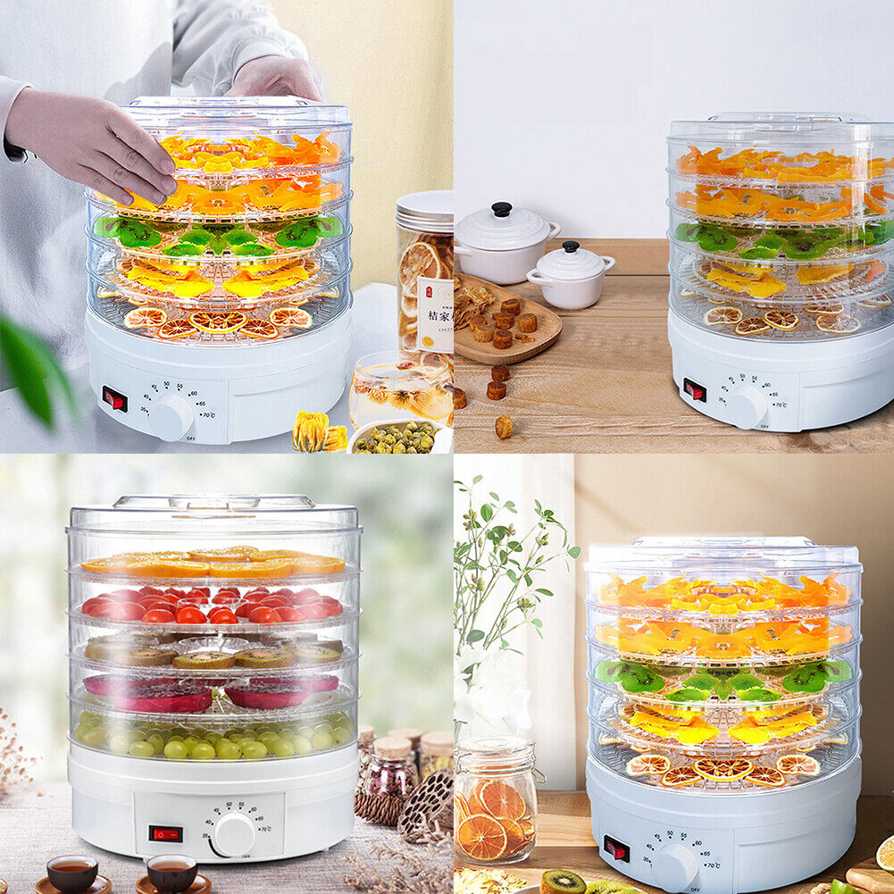 US Multifunctional Food Dehydrator Machine Adjustable Temperature Control Fine