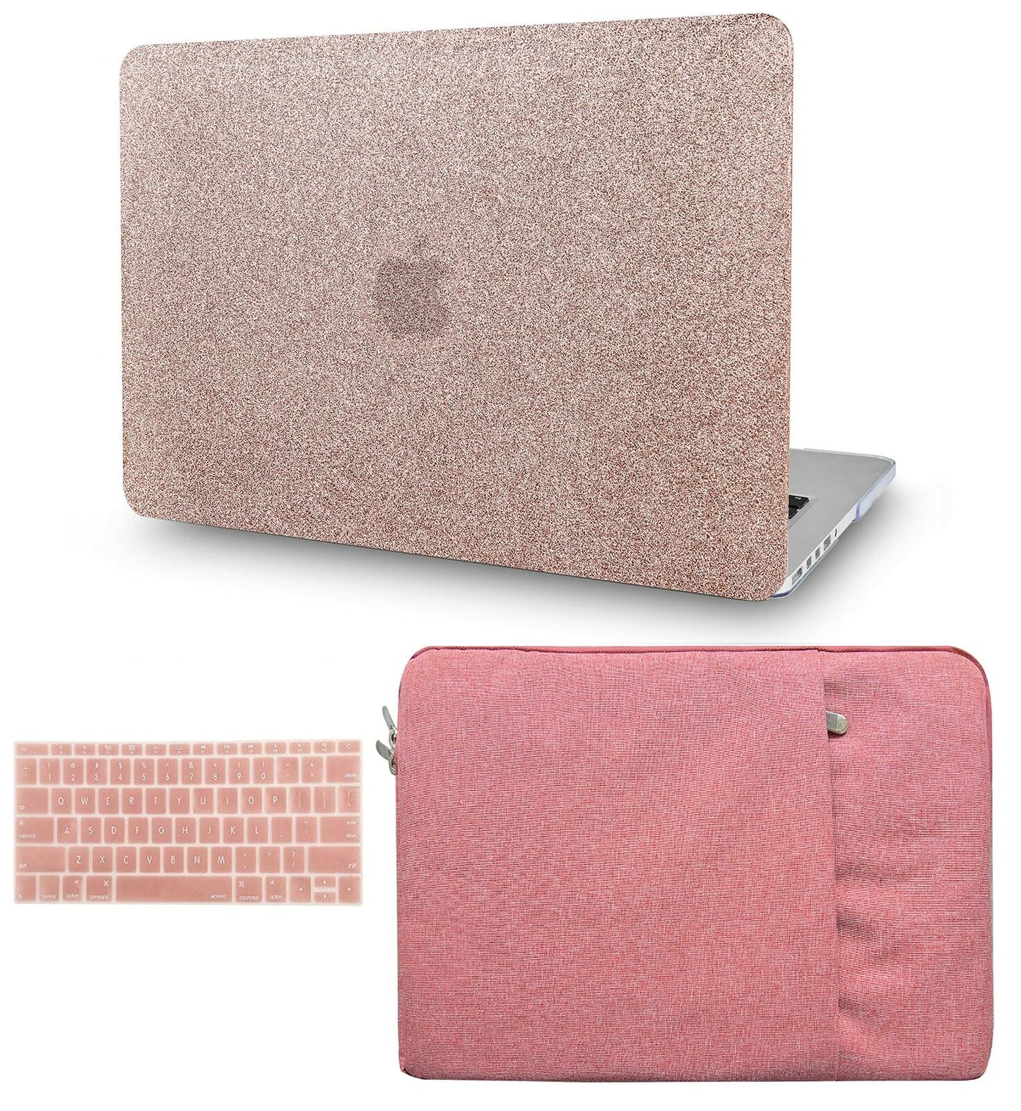 MacBook Air 13" Case with Plastic Hard Shell、 Keyboard Cover and Sleeve Package