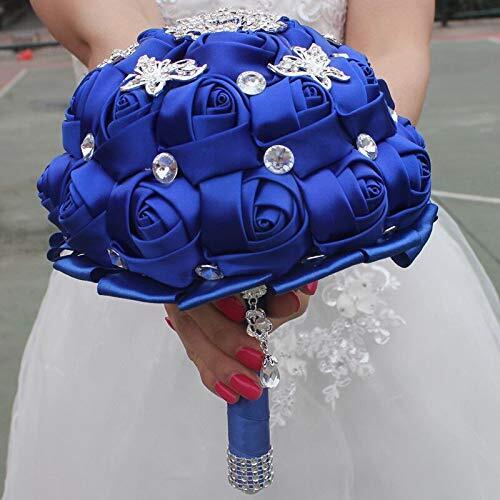Wedding Flowers Bouquets Rhinestone Bride Bridesmaid Brooch Wedding Bouquet