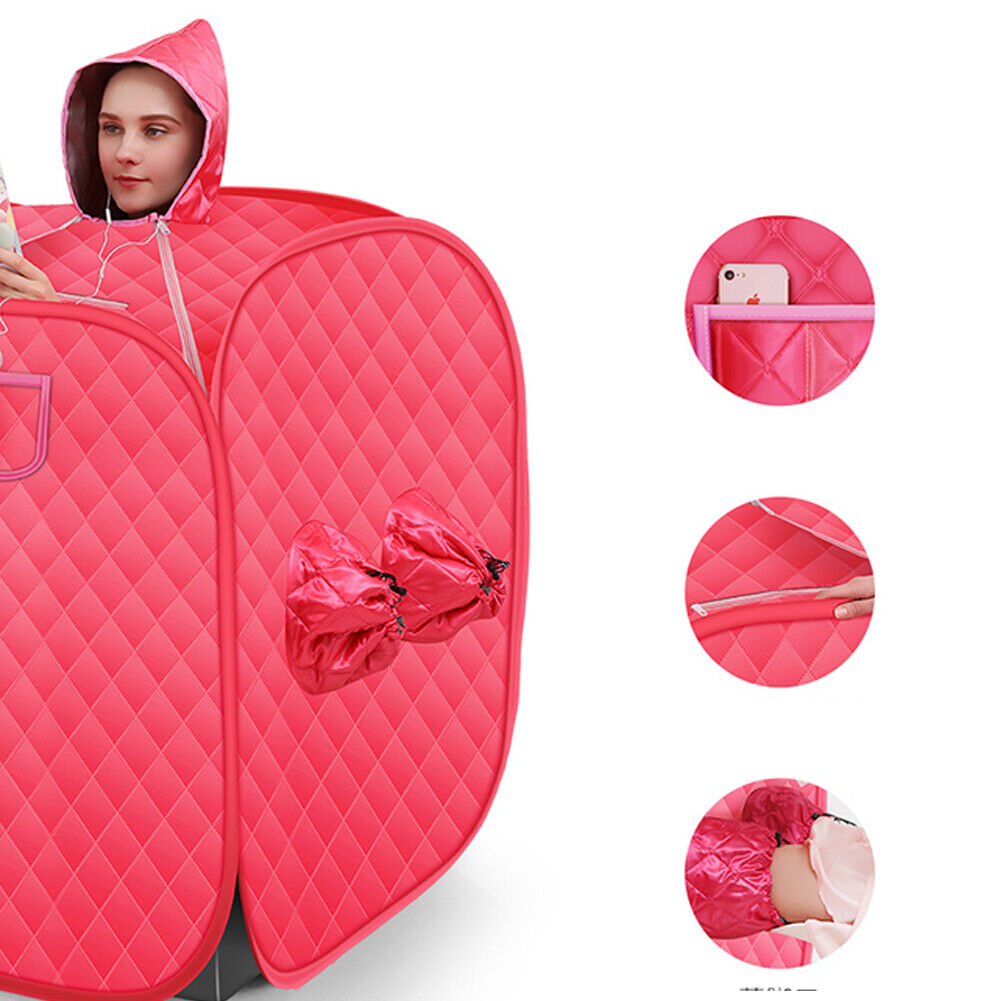 US Fashion One Person Full Body Spa Weight Loss Detox Therapy Sauna Steamer Pot