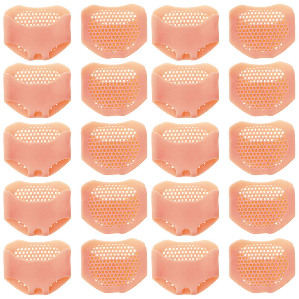 US 10-20Pairs Metatarsal FootPad Pain Relief Soft Gel Reusable Breathable Sleeve