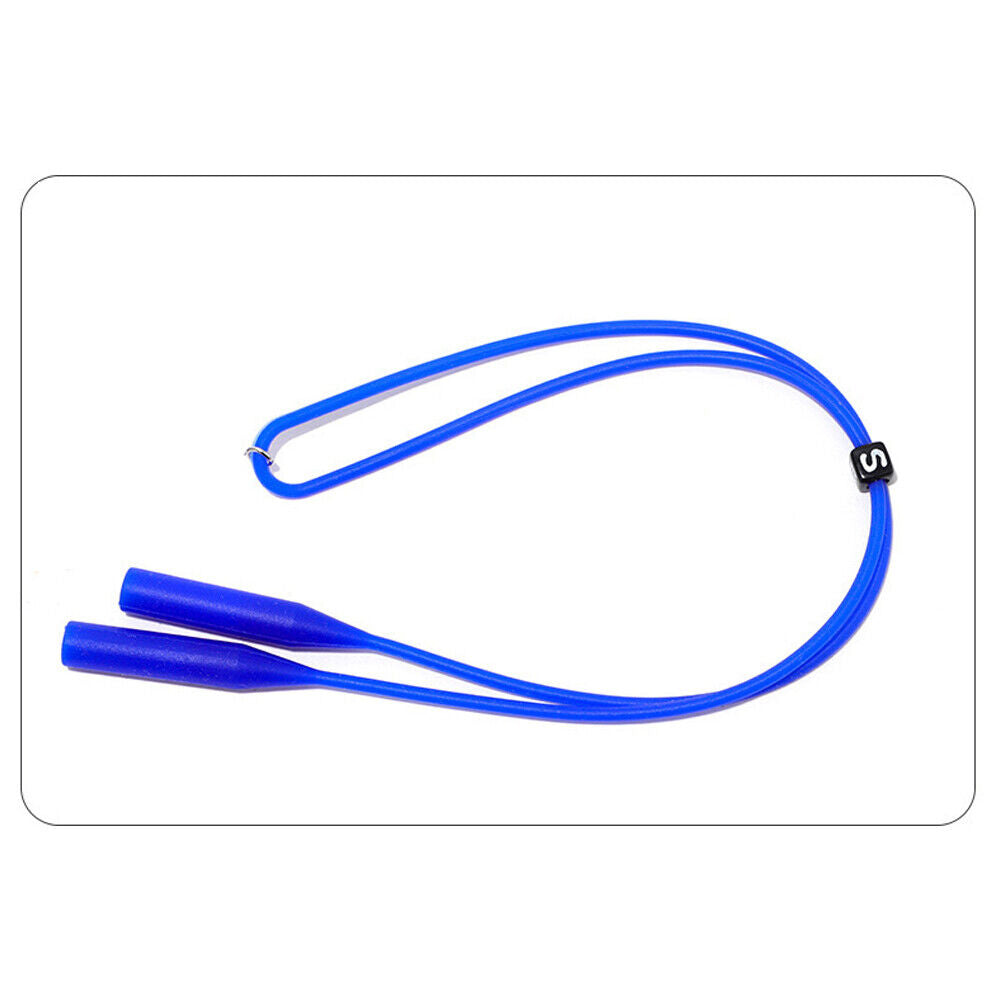 US Silicone Glasses Strap Band Neck Cord Holder Lanyard Sunglasses Eyeglasses