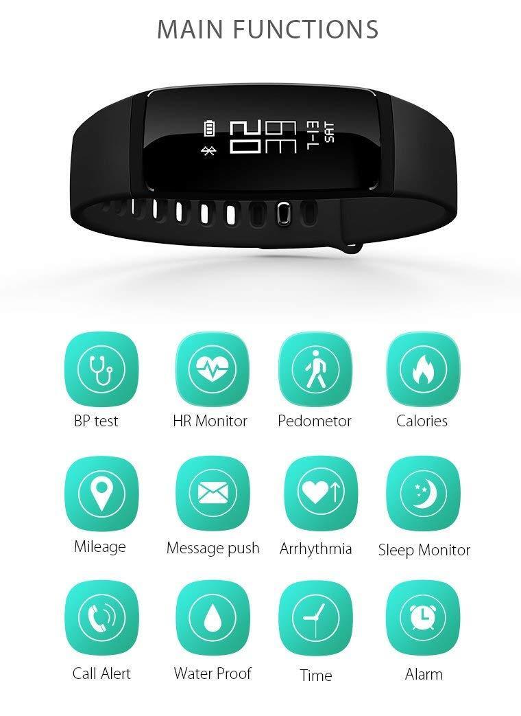 Bluetooth Smart Bracelet V07 Pedometer Waterproof for IOS Android