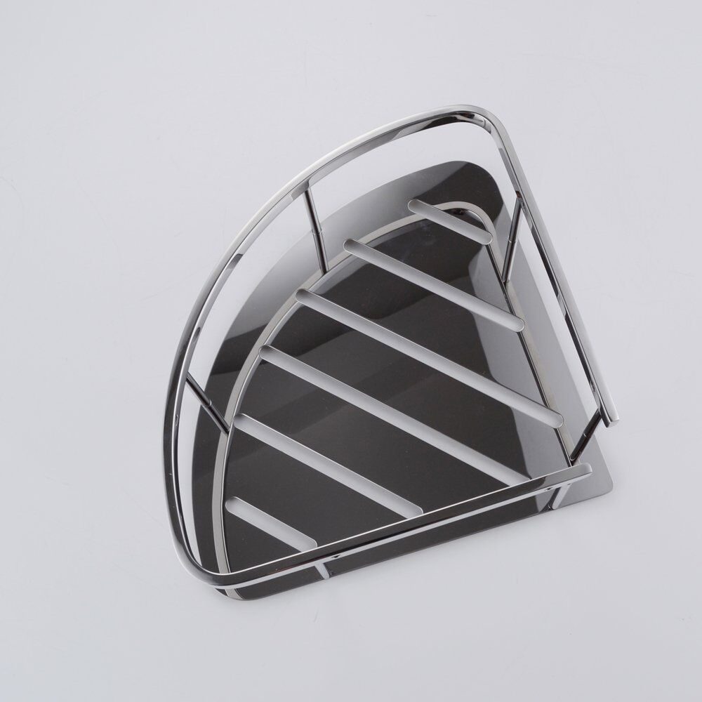KES A2220A Bathroom Corner Triangular Tub and Shower Caddy Basket, Polished