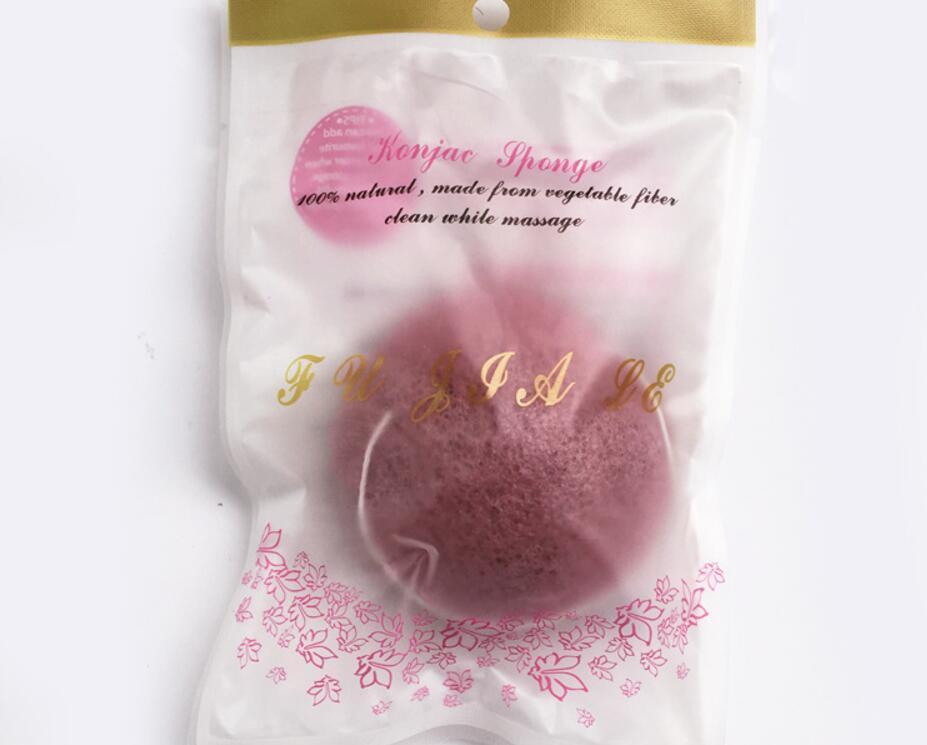 6 Pack Konjac Konnyaku Facial Puff Face Cleanse Washing Sponge Exfoliator Fiber