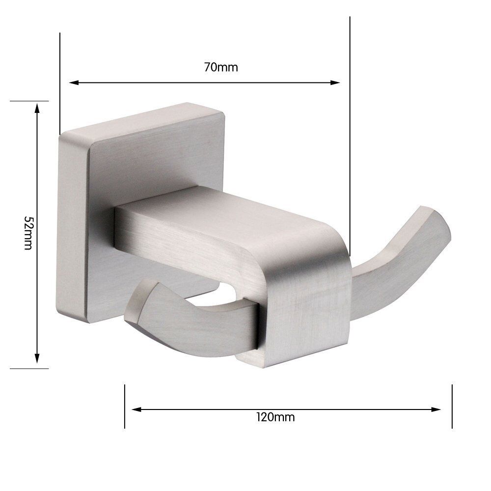 KES A4261 Bathroom Lavatory Wall Mount Single Coat and Robe Hook, SOLID Aluminum