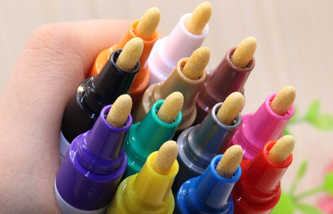 Tire Permanent Paint Marker Pen Car Tyre Rubber Universal Waterproof Oil Based