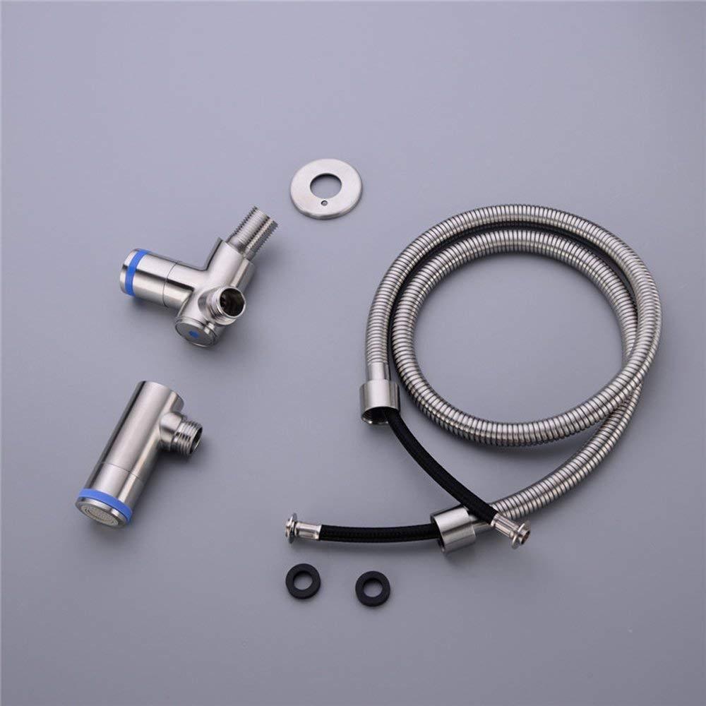 KES Toilet Handheld Bidet Sprayer Complete Set - Cloth Diaper Sprayer with Valve